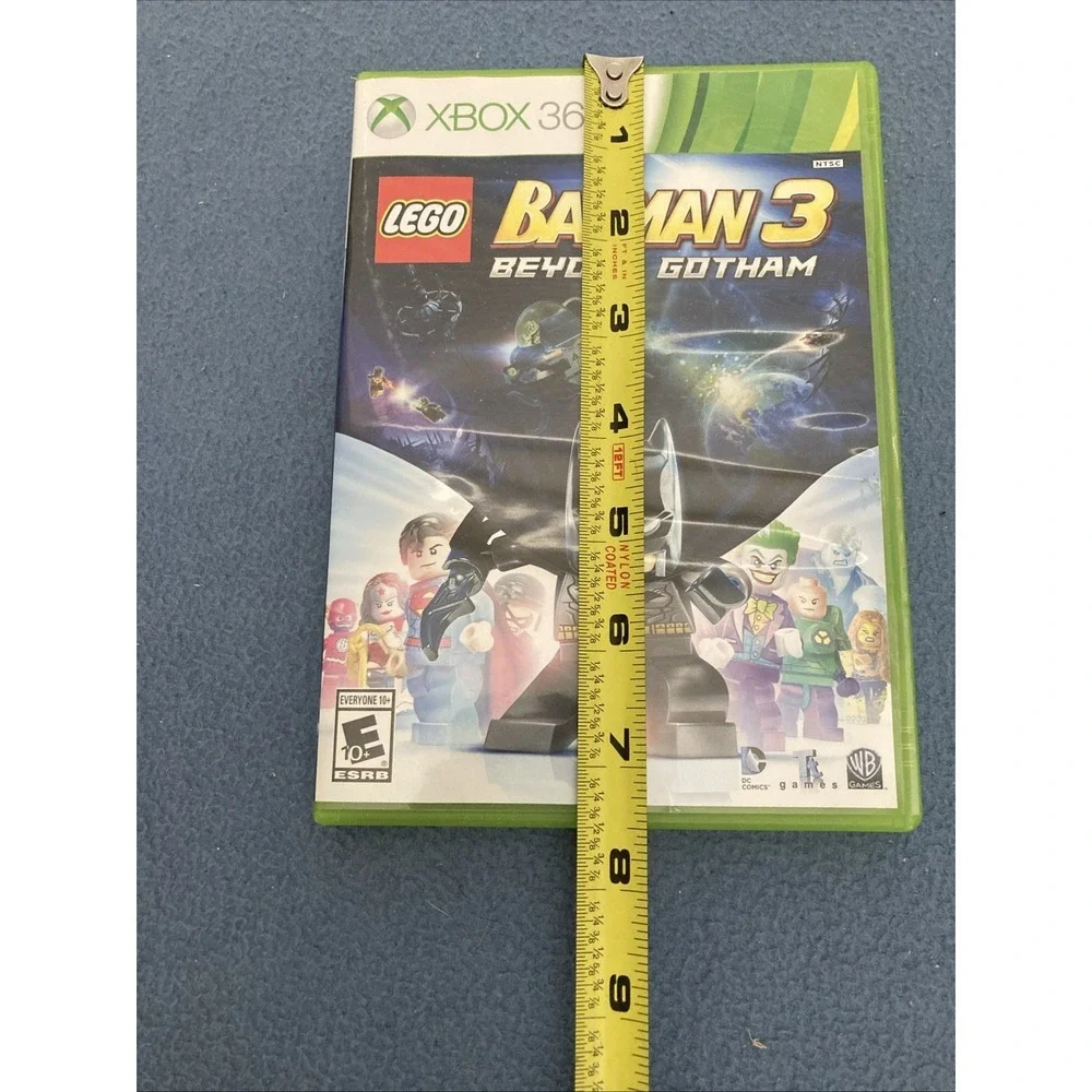 LEGO Batman 3: Beyond Gotham (Microsoft Xbox 360, 2014) Manual & Xbox One Manual